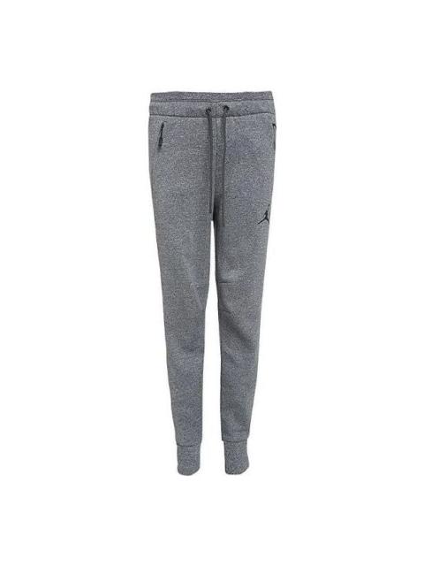 Air Jordan Icon Fleece Cuffed Sweatpants 'Grey' 809475-060