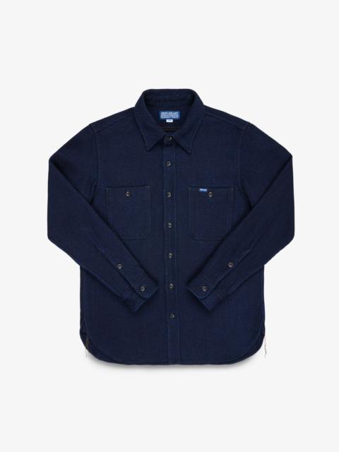 14OZ KERSEY WORK SHIRT - INDIGO