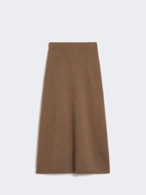 DORINA Stretch cashmere yarn skirt