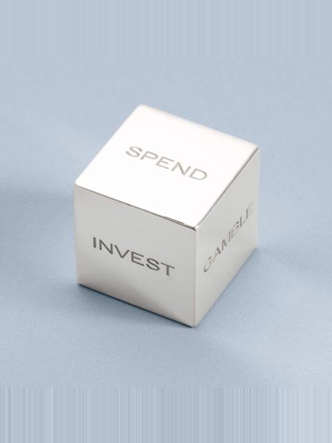 Vintage Silver Decision Maker Dice