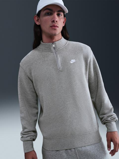 Nike Sportswear Club Men's 1/2-Zip Fleece Top