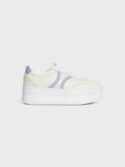CELINE - BLOCK SNEAKERS WITH BACK TRIOMPHE AND WEDGE OUTSOLE IN CALFSKIN