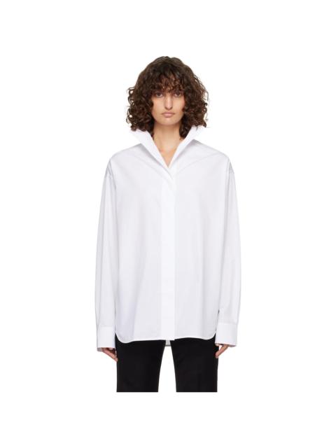 White Sharp Poplin Shirt