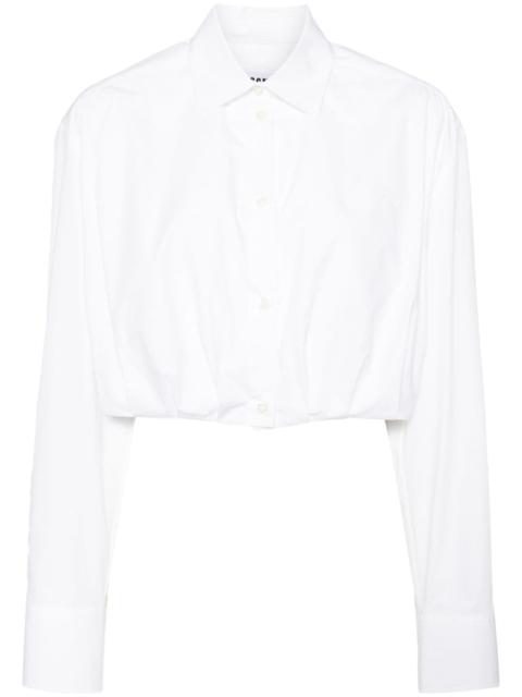 button cotton shirt