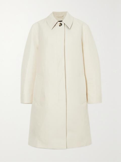 Cotton And Linen-blend Coat
