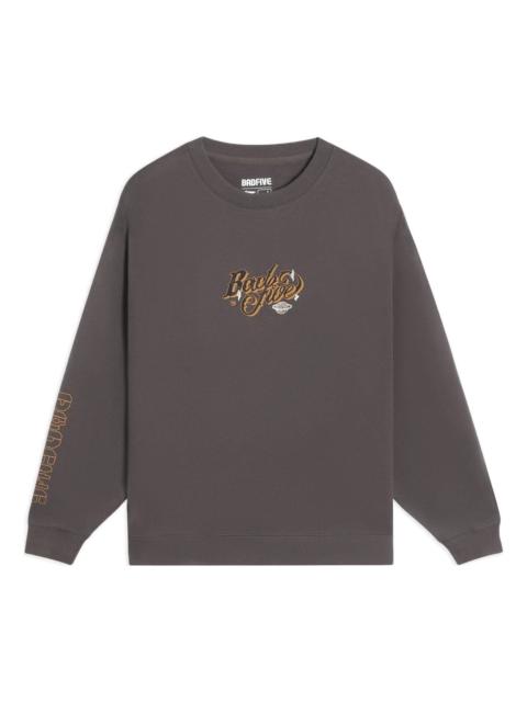 Li-Ning BadFive Pullover Sweater 'Dark Brown' AWDS653-7