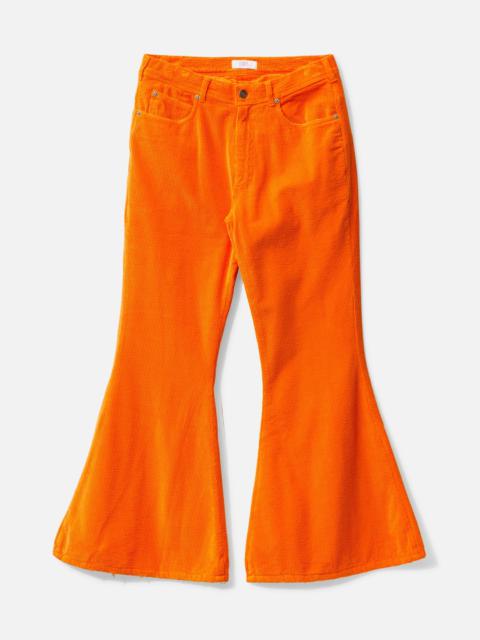 UNISEX CORDUROY FLARED PANTS WOVEN