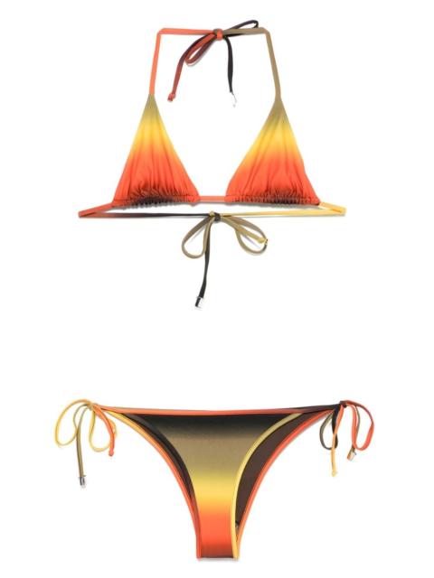 gradient-effect bikini