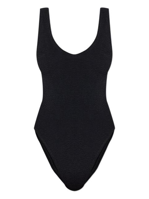 V-neck swimsuit