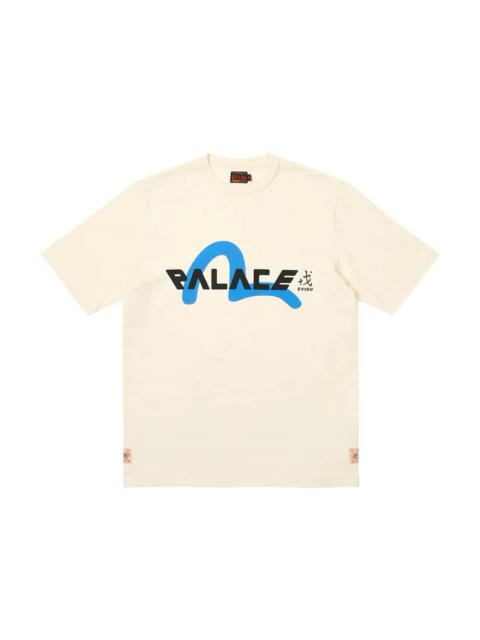 Palace x Evisu Logo T-Shirt White