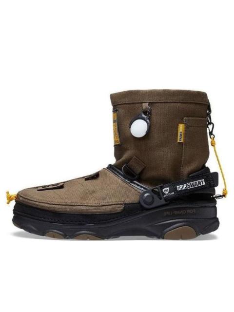 Crocs GRIP SWANY x atmos x All-Terrain Clog 'Olive' 208017-337