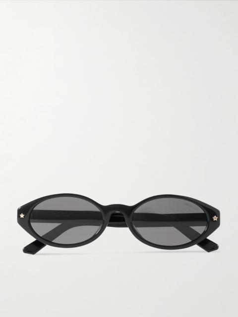 Diorpacific R1i Oval-frame Acetate Sunglasses