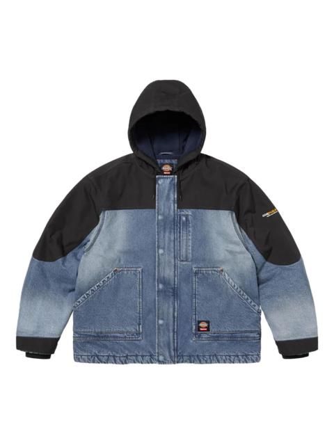 x Dickies® hooded-neckline work jacket