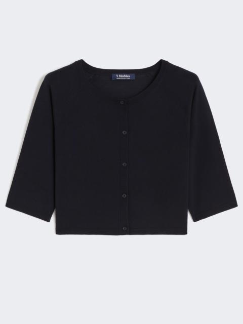 CLASSIC Short wool cardigan