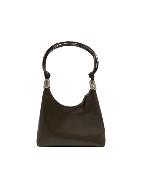 Cuff one-handle shoulder bag