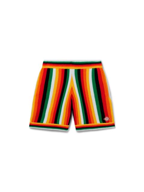 Striped Towelling Shorts