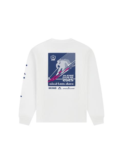 Aime Leon Dore Long-Sleeve Alpine Ski Tee Bright White