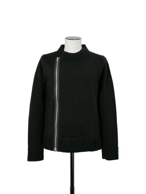 Wool Knit Blouson