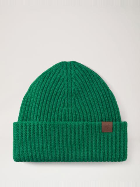 Chunky Ribbed Beanie
Emerald Lambswool