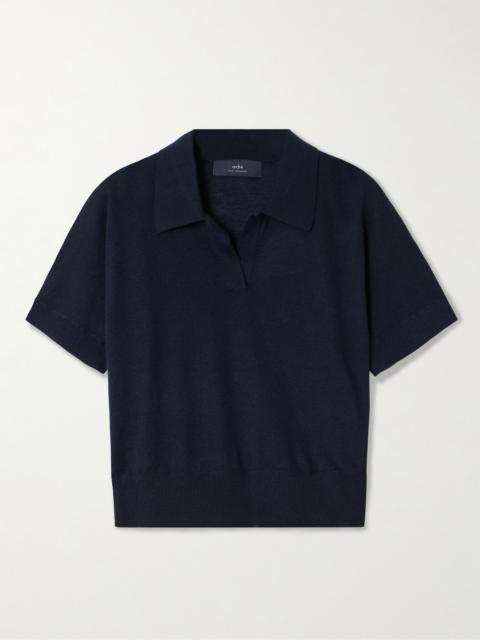 Aldwich Organic Cashmere Polo Shirt