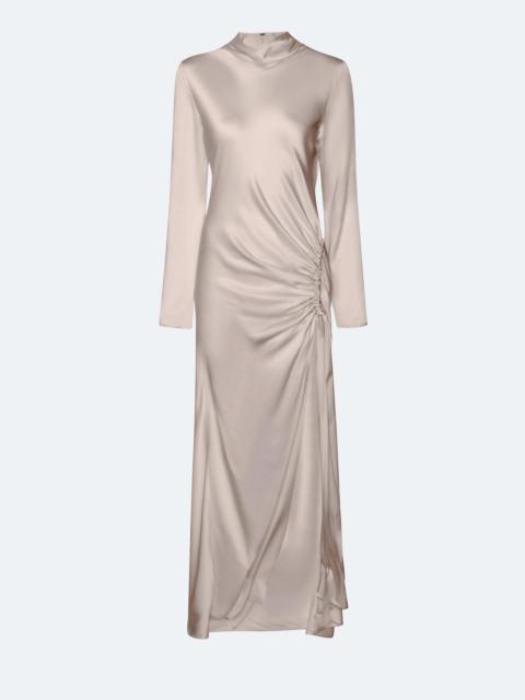 Satin Tab Gown