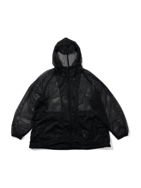 Mesh Parka for Nepenthes NY and Blue in Green - Black