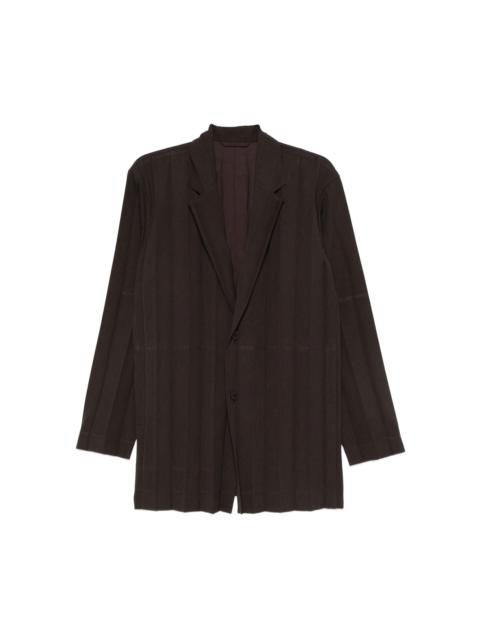 EDGE ENSEMBLE JACKET - DARK BROWN