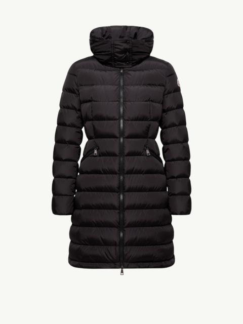 Flammette Hooded Long Down Jacket
