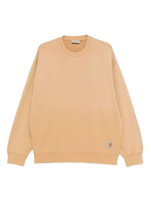 Hudson crew-neck cotton sweatshirt
