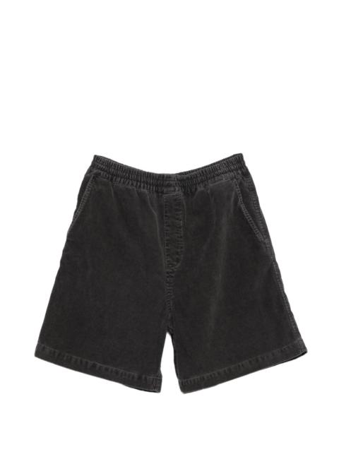 washed cotton shorts