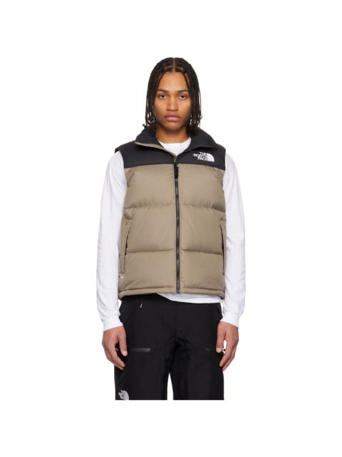 Beige 1996 Retro Nuptse Down Vest
