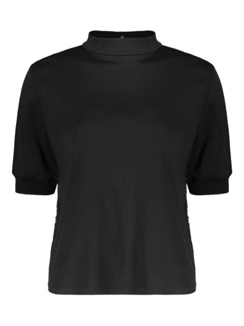 collar sequin blouse