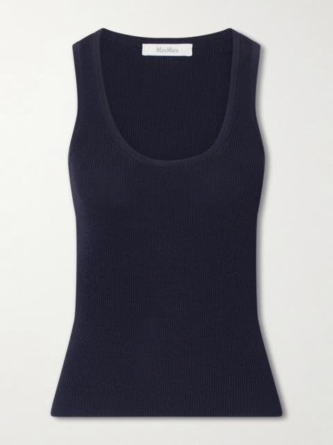Mxmeditta Ribbed Woven Tank