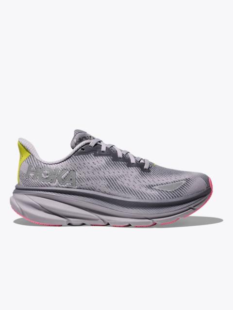 Women's Clifton 9 GTX Shoes in Grey Skies/Foggy Grey
