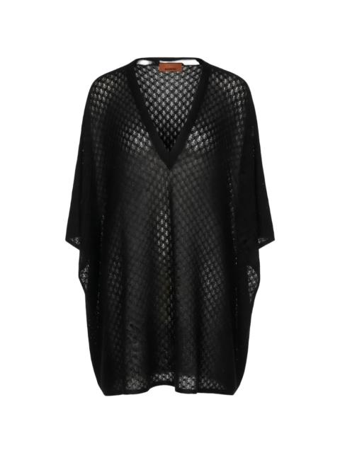 V-neck cover-up
