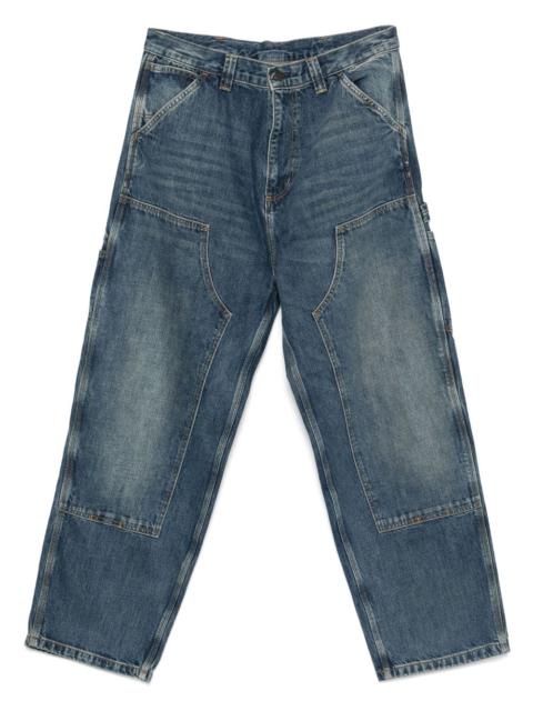 panelled jeans