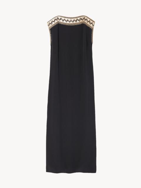 ALBERTINE EMBROIDERED DRESS