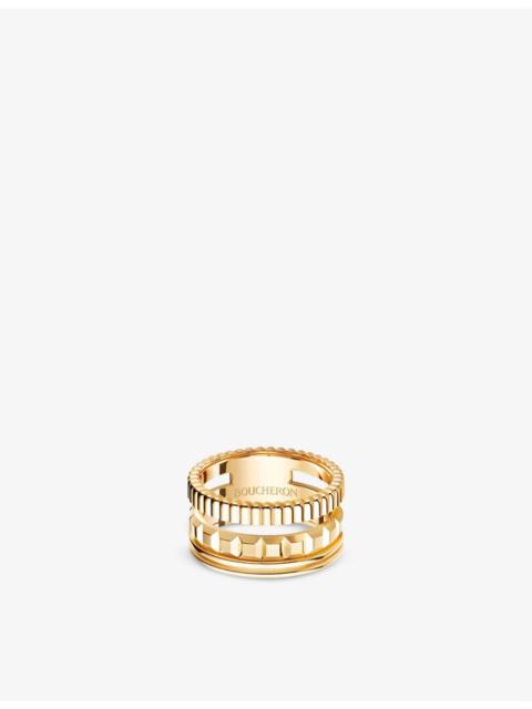Quatre Radiant Edition 18ct yellow-gold ring
