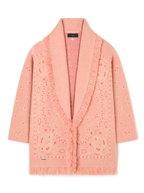 Bandana Jacquard Cardigan