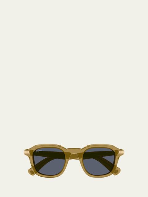 Men's CT0536S Acetate Rectangle Sunglasses