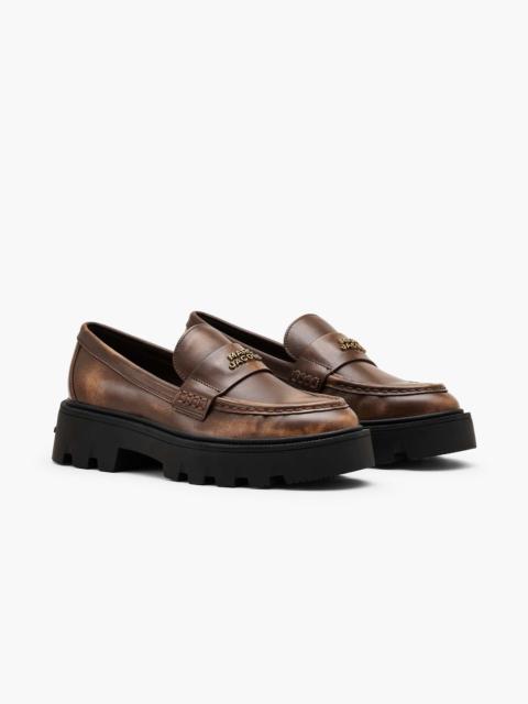 THE DISTRESSED LEATHER FRANKIE LOAFER