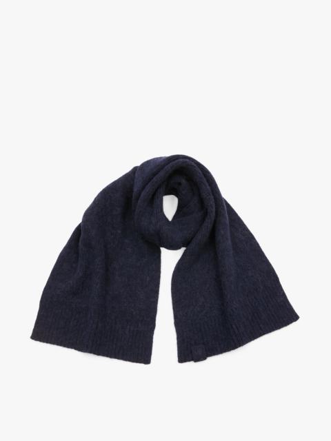 Alpaca Scarf In Navy