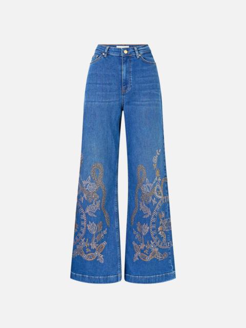 JENNA ACE OF LACE HIGH WAISTED FLARE