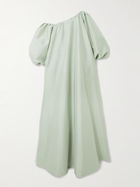 Nathalie Off-the-shoulder Taffeta Gown