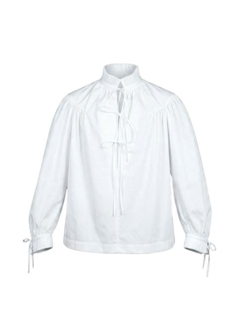 Cotton poplin shirt