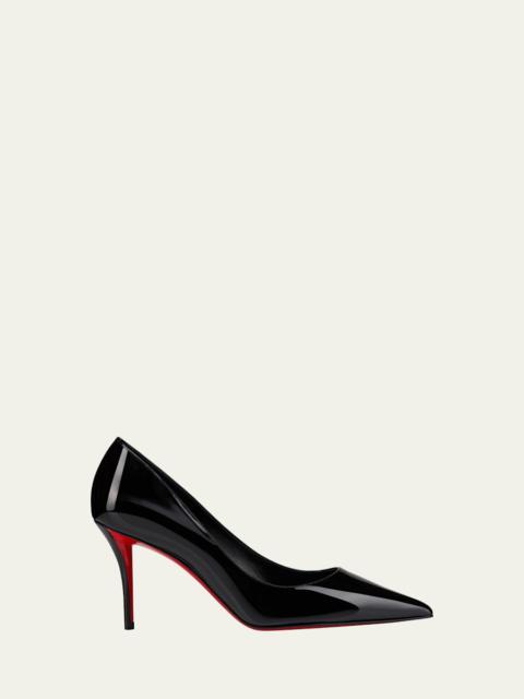 Miss Z Patent Red Sole Pumps