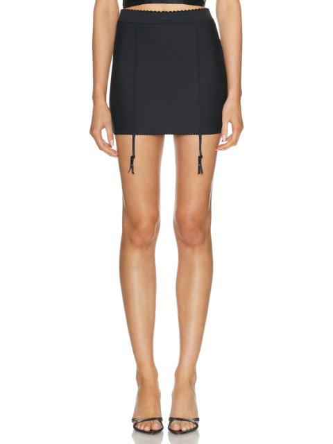 Body Newness Mini Garter Skirt