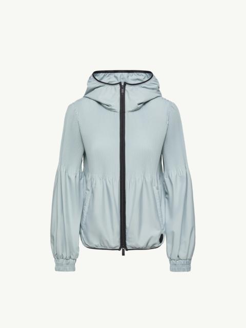 Anemone Pleated Hooded Jacket