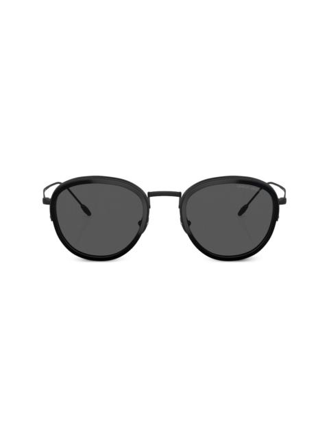 round frame sunglasses