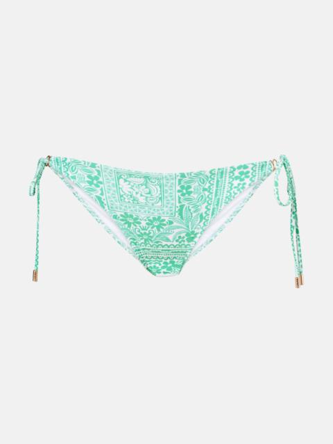 Costa printed bikini bottoms